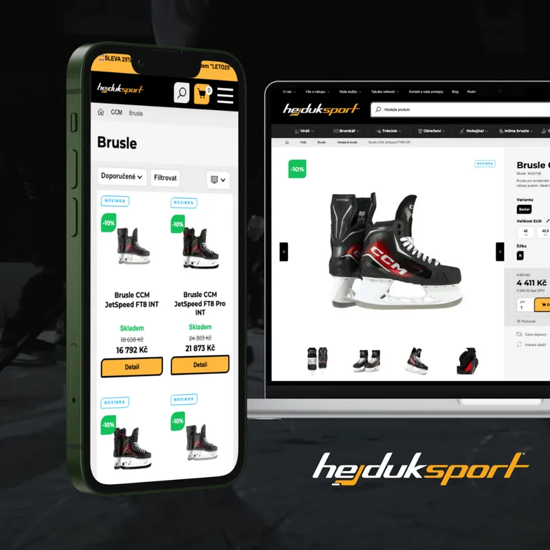 Dlouhodobou spoluprací jsme pomohli e-shopu hejdkusport.cz navýšit tržby o 234 %